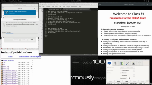 RHCSA Training Class RHEL7 – Screenshot 4