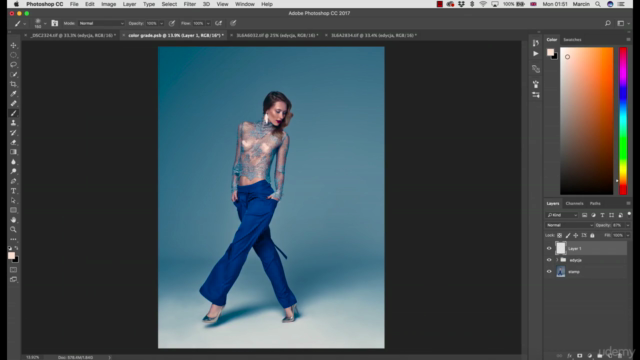Profesjonalne Gradowanie w Photoshop – Screenshot 2
