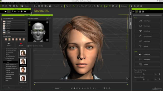 Generate 3D Facial Animations: Motion Capture for Everyone – Screenshot 1