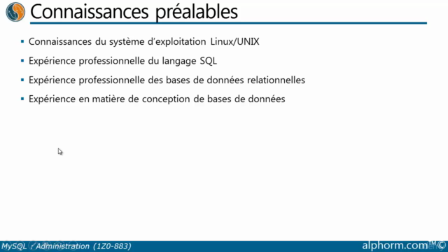 MySQL : Réussir la certification 1Z0-883 – Screenshot 1