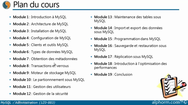 MySQL : Réussir la certification 1Z0-883 – Screenshot 3