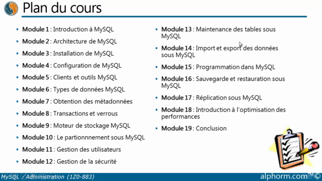 MySQL : Réussir la certification 1Z0-883 – Screenshot 4