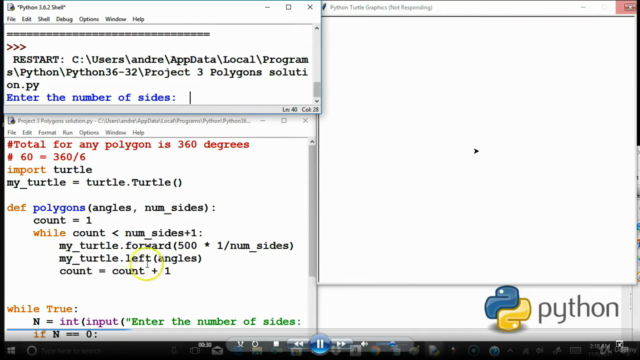 CS101 Learn to Code with Python – Screenshot 1