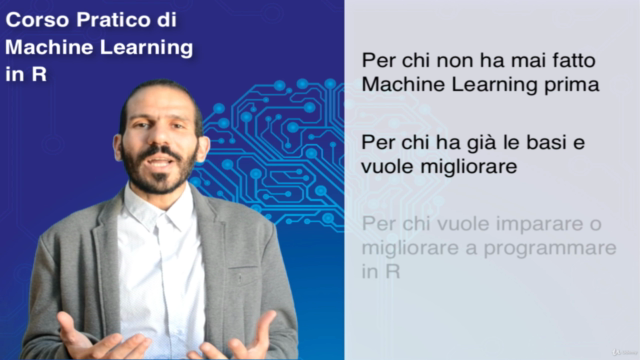 Corso pratico di Machine Learning con R – Screenshot 1