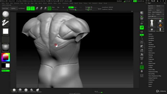 Create your own Hulk Vol.1: Body Modeling – Screenshot 3