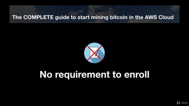 The COMPLETE guide to start mining bitcoin in the AWS Cloud – Screenshot 4