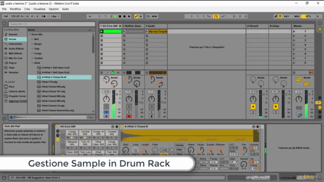 Corso Ableton Live base – Screenshot 1