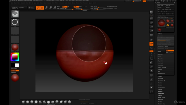 3D Master, from zero to hero Vol.1: Zbrush Basics – Screenshot 3