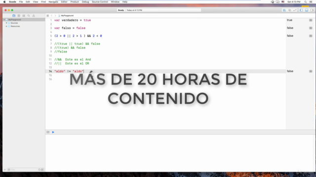 iOS 11 y Swift 4 - De Principiante a Experto – Screenshot 1