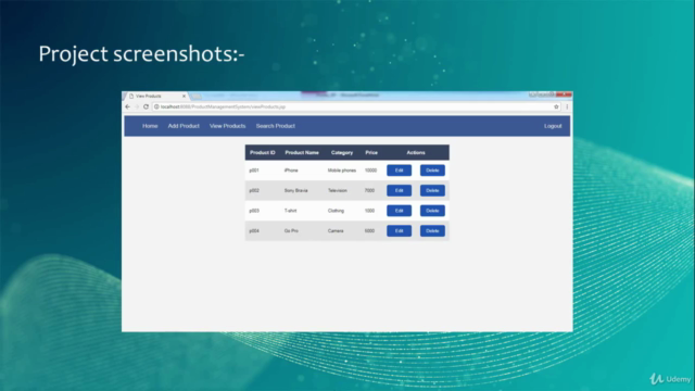 JSP Programs and Project: Build a Product Management System – Screenshot 4