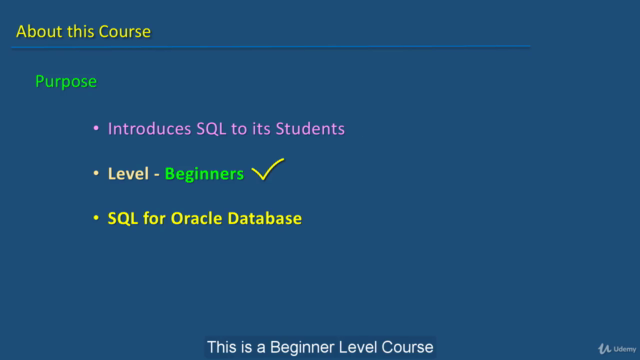 Learn Oracle SQL – Screenshot 2