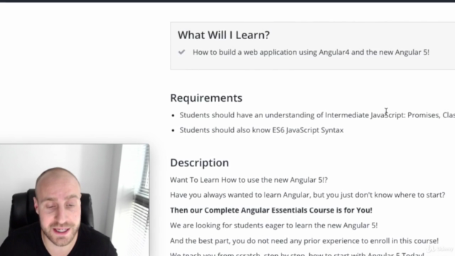 The Complete Angular 5 Essentials Course For Beginners – Screenshot 2
