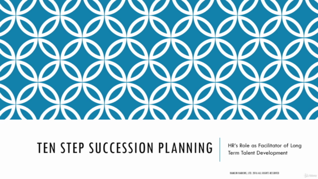 Ten Step Succession Planning: HR’s Role as Facilitator – Screenshot 1