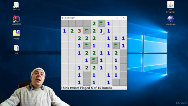 Игра Сапёр на Java – Screenshot 1