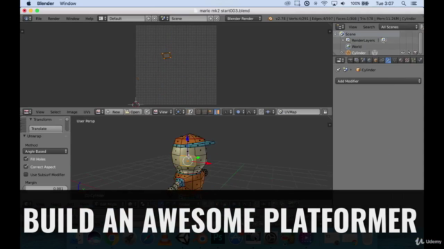 Ultimate Guide to Blender & Unity® Game Design & Development – Screenshot 2