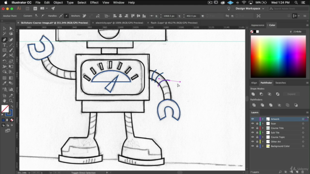 Digital Illustration: Design a Fun Character! – Screenshot 2