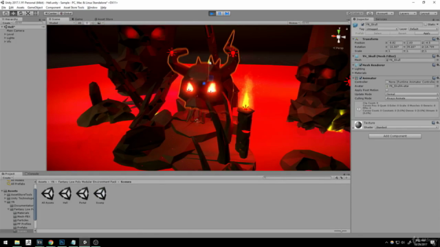 Learn To Make Epic Low Poly Scenes In Unity [Beginner] – Screenshot 1