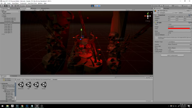 Learn To Make Epic Low Poly Scenes In Unity [Beginner] – Screenshot 2