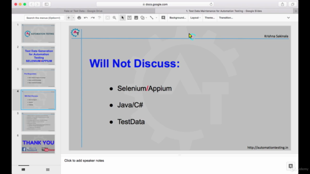 Test Data Generation for Selenium and Appium – Screenshot 1