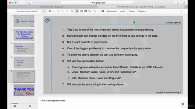 Test Data Generation for Selenium and Appium – Screenshot 4