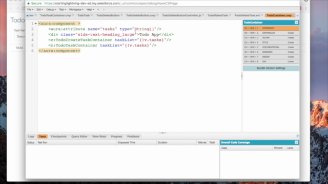 Intro to Lightning Development for Salesforce® – Screenshot 2