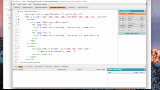Intro to Lightning Development for Salesforce® – Screenshot 4