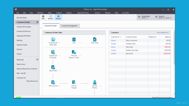 Mastering Sage 50 v. 2018 Training Tutorial – Screenshot 2
