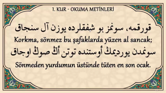 Osmanlıca Öğreniyorum – Screenshot 1
