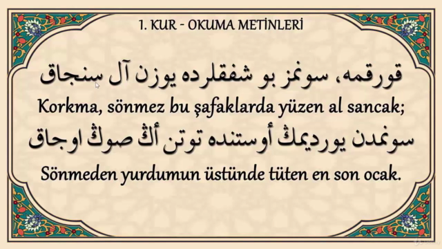 Osmanlıca Öğreniyorum – Screenshot 2