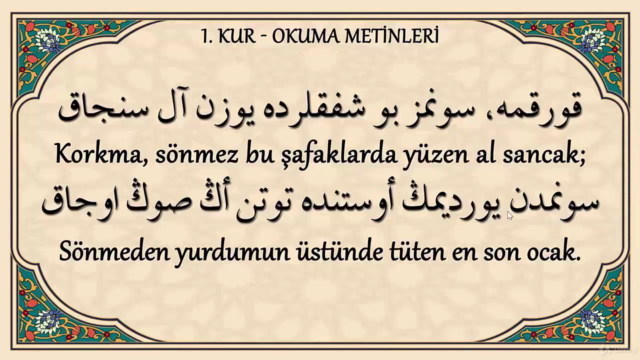 Osmanlıca Öğreniyorum – Screenshot 3