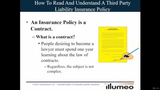 How to Read and Understand a Liability Insurance Policy – Screenshot 1
