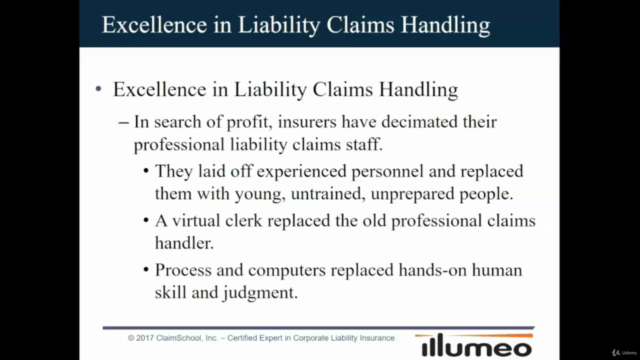Corporate Liability Ins.: Excellence in Claims Handling – Screenshot 2