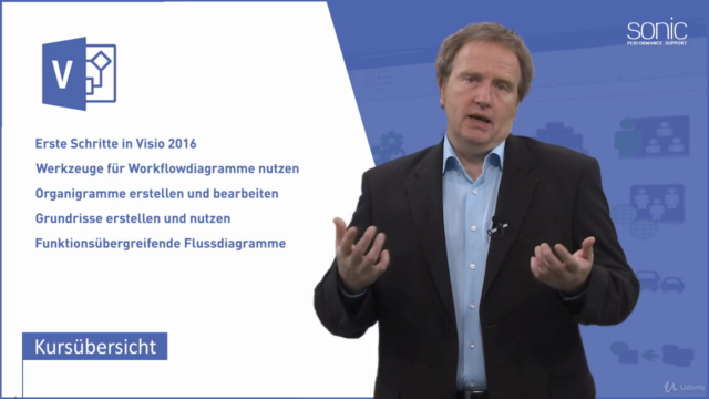 Microsoft Visio 2016 sicher beherrschen. – Screenshot 4