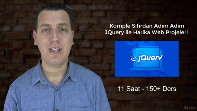 Komple Sıfırdan Adım Adım JQuery ile Harika Web Projeleri – Screenshot 4
