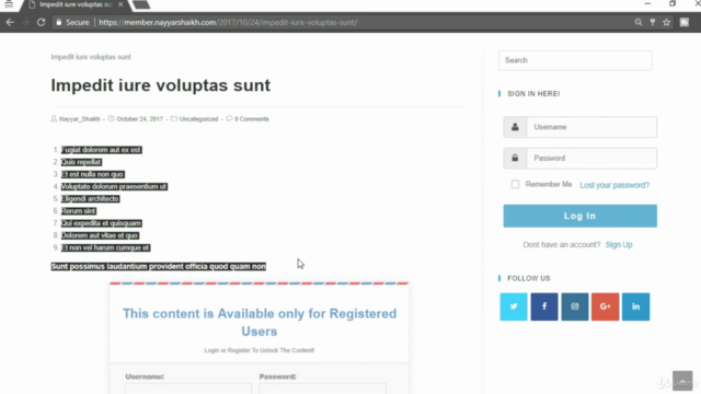 How to Make WordPress Membership Website – Screenshot 1