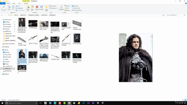 ZBrush 4 R8 - Creating a Sword Long Claw The Game of Thrones – Screenshot 2