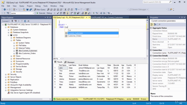 Learn SQL with Microsoft SQL Server - Screenshot_03