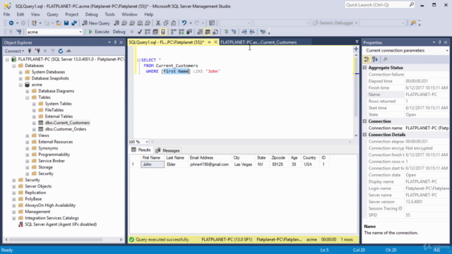 Learn SQL with Microsoft SQL Server - Screenshot_04