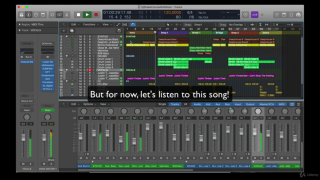 Logic Pro Course: Dj Snake EDM Music Production in Logic Pro – Screenshot 1