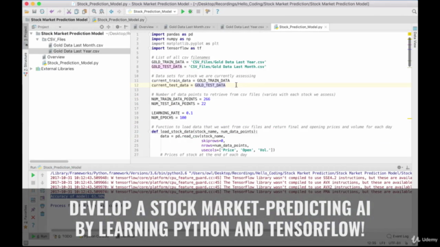 Predict the stock market with data and model building! – Screenshot 4