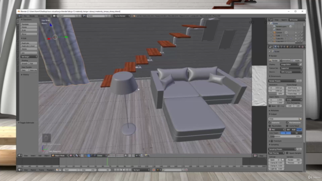 Tworzenie Wizualizacji 3D Blender dla początkujących – Screenshot 2