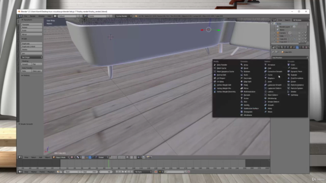 Tworzenie Wizualizacji 3D Blender dla początkujących – Screenshot 4