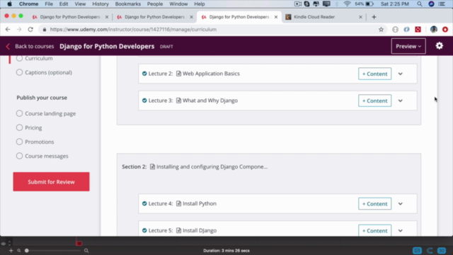 Django for Python Developers – Screenshot 1