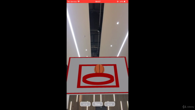 ARKit BasketBall: Create Your First AR App Using ARKit – Screenshot 2