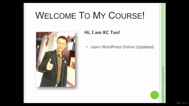WordPress (Version 6) for Beginners – Screenshot 1