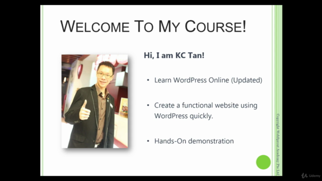 WordPress (Version 6) for Beginners – Screenshot 3