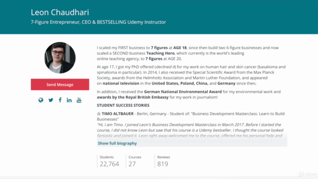 6 Figure Online Teaching Masterclass: The Complete Course – Screenshot 1