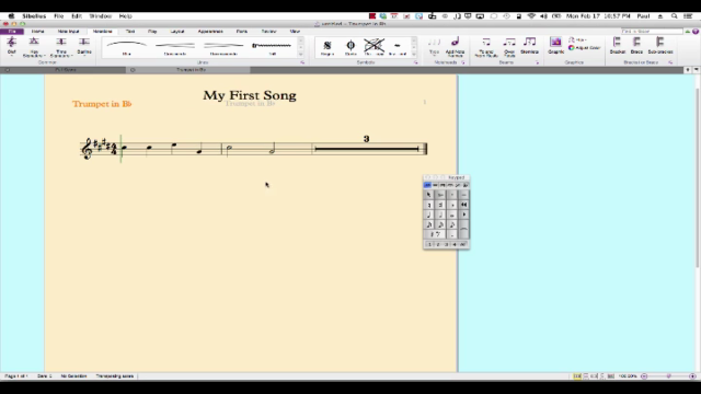 Learn the basics of Sibelius 7.5 (Music Notation Software) – Screenshot 2