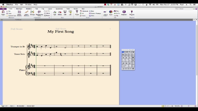 Learn the basics of Sibelius 7.5 (Music Notation Software) – Screenshot 4