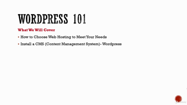 Introduction to WordPress - Learn to Setup Your Own Website – Screenshot 3